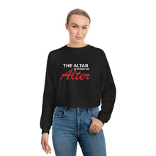 Load image into Gallery viewer, We Alter Women's Cropped Pullover
