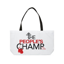 Load image into Gallery viewer, The People's Champ Large Tote Bag