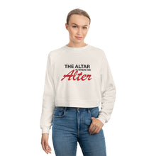 Load image into Gallery viewer, We Alter Women's Cropped Pullover