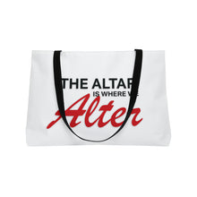 Load image into Gallery viewer, We Alter Large Tote Bag