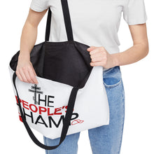 Load image into Gallery viewer, The People's Champ Large Tote Bag