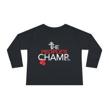 Load image into Gallery viewer, The People's Champ Toddler Long Sleeve Tee - (Unisex)

