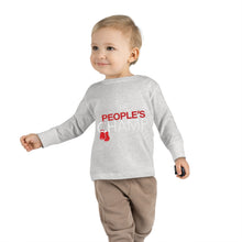 Load image into Gallery viewer, The People's Champ Toddler Long Sleeve Tee - (Unisex)
