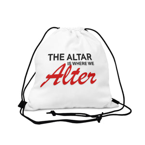 We Alter Drawstring Bag