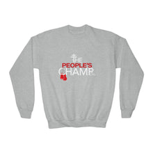 Load image into Gallery viewer, The People&#39;s Champ Youth Crewneck Sweatshirt
